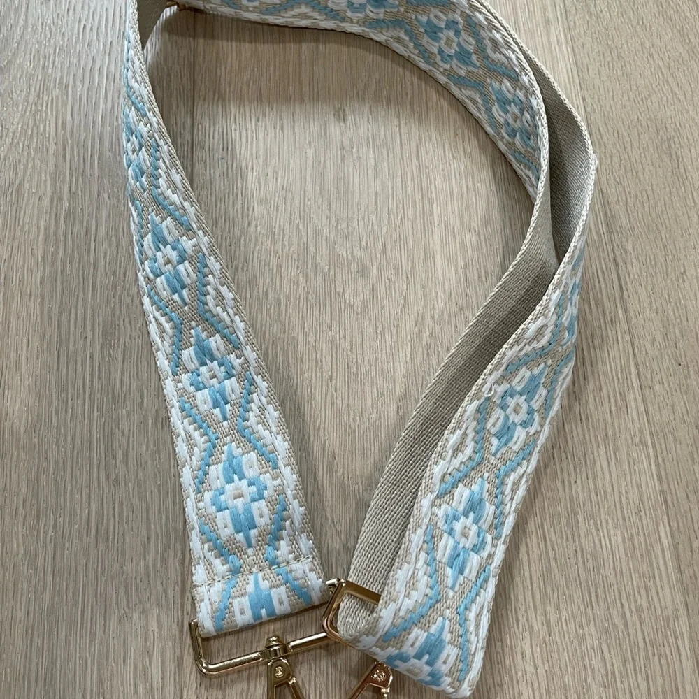 NWT Purse strap+Adjustable length+Free People Floral+Fits Madewell bags - Picture 2 of 10